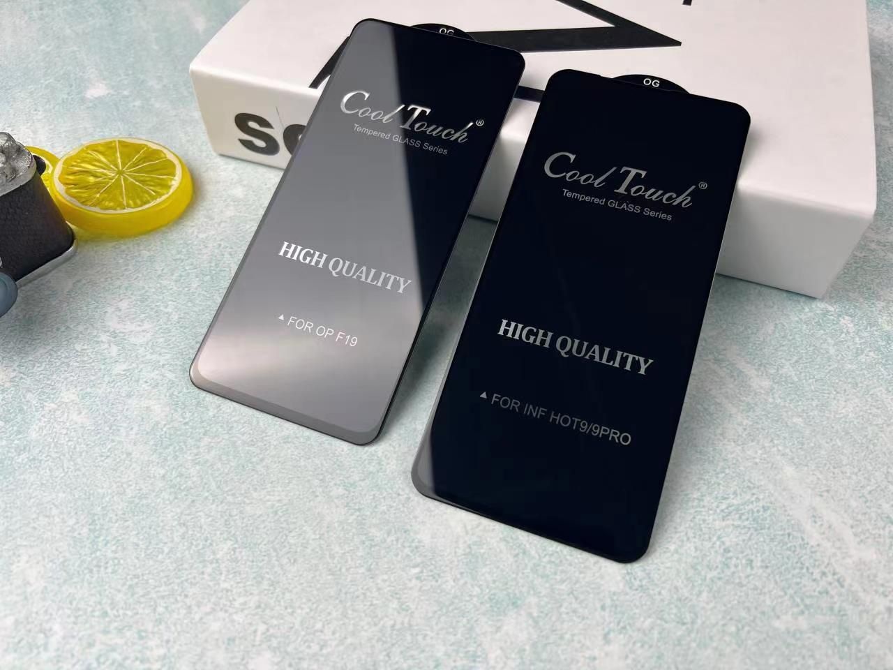 Premium tempered glass protection